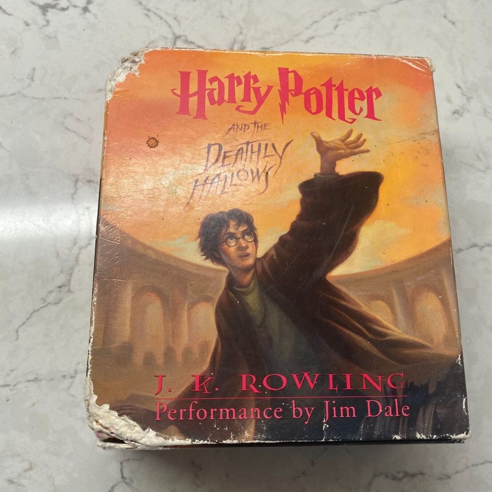 Harry Potter and the‎ Deathly Hallows Unabridged Audiobook CD Compact 17 Discs
